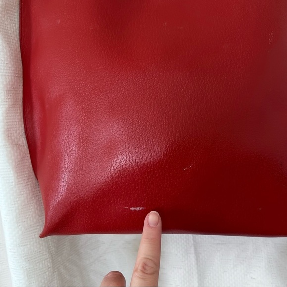 Furla Vintage Red Shoulder Bag - Picture 15 of 15